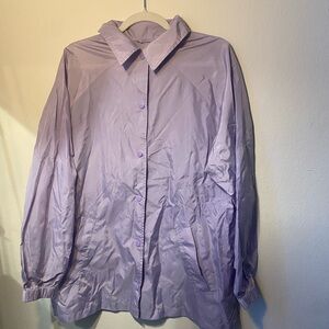 Lavender asos Windbreaker